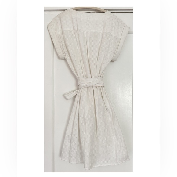 Frame Surplus Mini Dress Size Small Blanc White - Picture 4 of 7